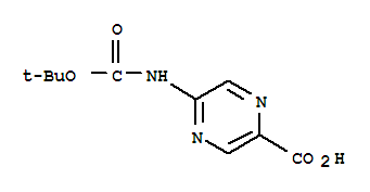 891782-63-1  2-Pyrazinecarboxylicacid, 5-[[(1,1-dimethylethoxy)carbonyl]amino]-