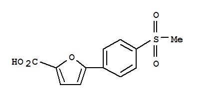 893738-07-3  2-Furancarboxylic acid,5-[4-(methylsulfonyl)phenyl]-