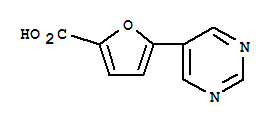 893740-76-6  2-Furancarboxylic acid,5-(5-pyrimidinyl)-