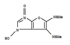897938-43-1  1H-Furo[2,3-d]imidazole-5,6-diamine,1-hydroxy-N5,N6-dimethyl-, 3-oxide