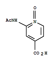 89977-01-5  4-Pyridinecarboxylicacid, 2-(acetylamino)-, 1-oxide