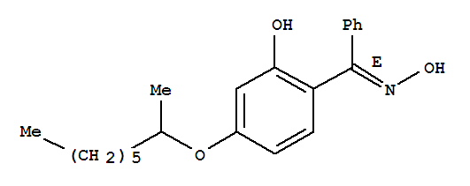 81736-42-7  Methanone,[2-hydroxy-4-[(1-methylheptyl)oxy]phenyl]phenyl-, oxime, (1E)-