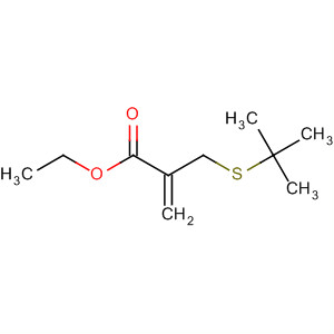 92822-43-0  2-Propenoic acid, 2-[[(1,1-dimethylethyl)thio]methyl]-, ethyl ester