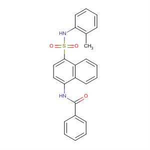 928235-30-7  Benzamide, N-[4-[(methylphenylamino)sulfonyl]-1-naphthalenyl]-