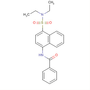 928235-32-9  Benzamide, N-[4-[(diethylamino)sulfonyl]-1-naphthalenyl]-