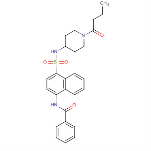 Benzamide N Oxobutyl Piperidinyl Amino Sulfonyl Naphthalenyl