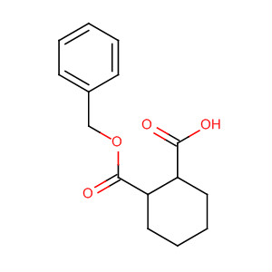 92829-15-7  1,2-Cyclohexanedicarboxylic acid, mono(phenylmethyl) ester, trans-