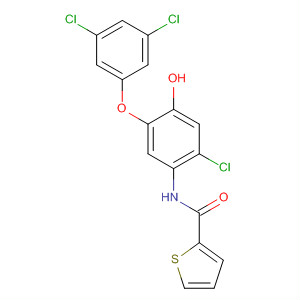 928302-49-2  2-Thiophenecarboxamide,N-[2-chloro-5-(3,5-dichlorophenoxy)-4-hydroxyphenyl]-