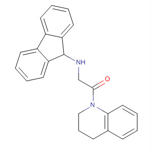 928313-85-3  Ethanone, 1-(3,4-dihydro-1(2H)-quinolinyl)-2-(9H-fluoren-9-ylamino)-