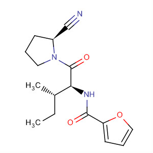 928353-99-5  2-Furancarboxamide,N-[(1S,2S)-1-[[(2S)-2-cyano-1-pyrrolidinyl]carbonyl]-2-methylbutyl]-