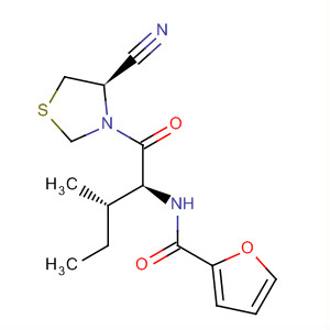 928354-01-2  2-Furancarboxamide,N-[(1S,2S)-1-[[(4R)-4-cyano-3-thiazolidinyl]carbonyl]-2-methylbutyl]-