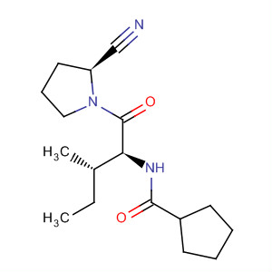 928354-29-4  Cyclopentanecarboxamide,N-[(1S,2S)-1-[[(2S)-2-cyano-1-pyrrolidinyl]carbonyl]-2-methylbutyl]-