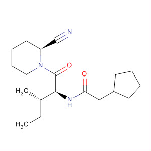 928354-52-3  Cyclopentaneacetamide,N-[(1S,2S)-1-[[(2S)-2-cyano-1-piperidinyl]carbonyl]-2-methylbutyl]-