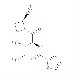 928357-19-1  2-Furancarboxamide,N-[(1S,2S)-1-[[(2S)-2-cyano-1-azetidinyl]carbonyl]-2-methylbutyl]-