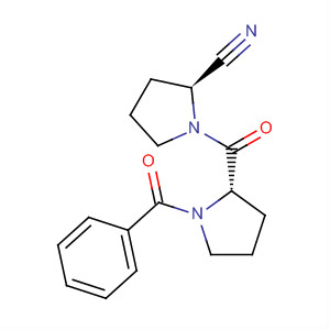 928358-36-5  2-Pyrrolidinecarbonitrile, 1-[[(2S)-1-benzoyl-2-pyrrolidinyl]carbonyl]-,(2S)-