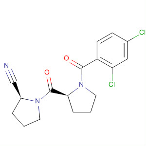 928358-58-1  2-Pyrrolidinecarbonitrile,1-[[(2S)-1-(2,4-dichlorobenzoyl)-2-pyrrolidinyl]carbonyl]-, (2S)-