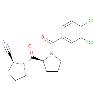 928358-62-7  2-Pyrrolidinecarbonitrile,1-[[(2S)-1-(3,4-dichlorobenzoyl)-2-pyrrolidinyl]carbonyl]-, (2S)-