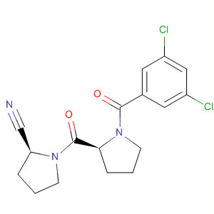 928358-68-3  2-Pyrrolidinecarbonitrile,1-[[(2S)-1-(3,5-dichlorobenzoyl)-2-pyrrolidinyl]carbonyl]-, (2S)-