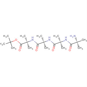 92844-95-6  Alanine,2-methyl-N-[2-methyl-N-[2-methyl-N-(2-methylalanyl)alanyl]alanyl]-,1,1-dimethylethyl ester