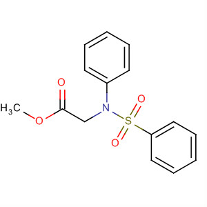 92851-64-4  Glycine, N-phenyl-N-(phenylsulfonyl)-, methyl ester