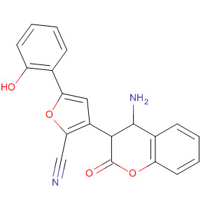 928614-08-8  2-Furancarbonitrile,3-(4-amino-3,4-dihydro-2-oxo-2H-1-benzopyran-3-yl)-5-(2-hydroxyphenyl)-