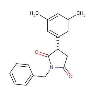 928654-11-9  2,5-Pyrrolidinedione, 3-(3,5-dimethylphenyl)-1-(phenylmethyl)-, (3S)- 928654-11-9  2,5-Pyrrolidinedione, 3-(3,5-dimethylphenyl)-1-(phenylmethyl)-, (3S)-
