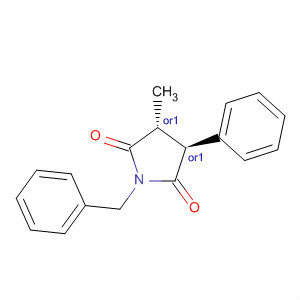 928654-46-0  2,5-Pyrrolidinedione, 3-methyl-4-phenyl-1-(phenylmethyl)-, (3R,4S)-rel- 928654-46-0  2,5-Pyrrolidinedione, 3-methyl-4-phenyl-1-(phenylmethyl)-, (3R,4S)-rel-