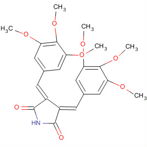 928759-86-8  2,5-Pyrrolidinedione, 3,4-bis[(3,4,5-trimethoxyphenyl)methylene]-,(3E,3E)-