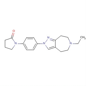 928774-68-9  2-Pyrrolidinone,1-[4-(6-ethyl-5,6,7,8-tetrahydropyrazolo[3,4-d]azepin-2(4H)-yl)phenyl]-
