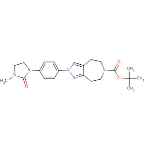 928775-19-3  Pyrazolo[3,4-d]azepine-6(2H)-carboxylic acid,4,5,7,8-tetrahydro-2-[4-(3-methyl-2-oxo-1-imidazolidinyl)phenyl]-,1,1-dimethylethyl ester
