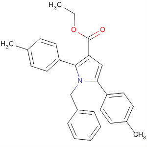 928797-64-2  1H-Pyrrole-3-carboxylic acid,2,5-bis(4-methylphenyl)-1-(phenylmethyl)-, ethyl ester