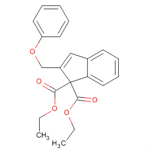 928819-34-5  1H-Indene-1,1-dicarboxylic acid, 2-(phenoxymethyl)-, 1,1-diethyl ester