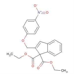 928819-39-0  1H-Indene-1,1-dicarboxylic acid, 2-[(4-nitrophenoxy)methyl]-, 1,1-diethylester