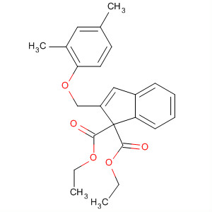 928819-43-6  1H-Indene-1,1-dicarboxylic acid, 2-[(2,4-dimethylphenoxy)methyl]-,1,1-diethyl ester