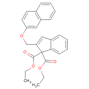 928819-46-9  1H-Indene-1,1-dicarboxylic acid, 2-[(2-naphthalenyloxy)methyl]-,1,1-diethyl ester