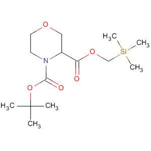 929047-11-0  3,4-Morpholinedicarboxylic acid, 4-(1,1-dimethylethyl)3-[(trimethylsilyl)methyl] ester
