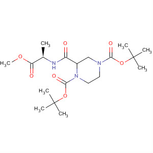 929047-95-0  D-Alanine,N-[[1,4-bis[(1,1-dimethylethoxy)carbonyl]-2-piperazinyl]carbonyl]-,methyl ester