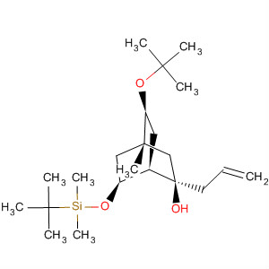929097-19-8  Bicyclo[2.2.2]octan-2-ol,5-(1,1-dimethylethoxy)-7-[[(1,1-dimethylethyl)dimethylsilyl]oxy]-4-methyl-2-(2-propen-1-yl)-, (1R,2R,4S,5S,7S)-