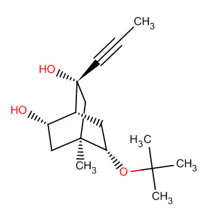 929097-22-3  Bicyclo[2.2.2]octane-2,6-diol,8-(1,1-dimethylethoxy)-4-methyl-2-(1-propyn-1-yl)-, (1R,2R,4S,6S,8S)-
