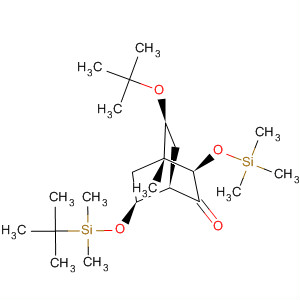 929097-32-5  Bicyclo[2.2.2]octan-2-one,5-(1,1-dimethylethoxy)-7-[[(1,1-dimethylethyl)dimethylsilyl]oxy]-4-methyl-3-[(trimethylsilyl)oxy]-, (1R,3R,4R,5S,7S)-