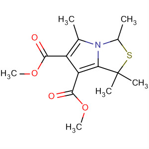 929098-66-8  1H,3H-Pyrrolo[1,2-c]thiazole-6,7-dicarboxylic acid, 1,1,3,5-tetramethyl-,6,7-dimethyl ester