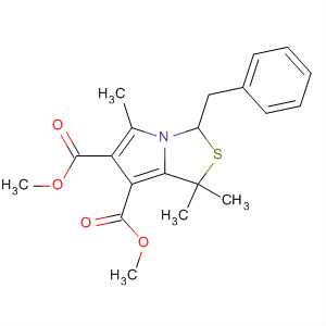 929098-67-9  1H,3H-Pyrrolo[1,2-c]thiazole-6,7-dicarboxylic acid,1,1,5-trimethyl-3-(phenylmethyl)-, 6,7-dimethyl ester