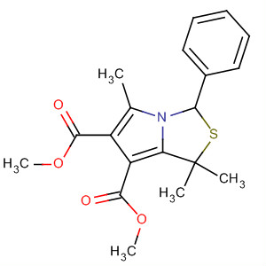 929098-68-0  1H,3H-Pyrrolo[1,2-c]thiazole-6,7-dicarboxylic acid,1,1,5-trimethyl-3-phenyl-, 6,7-dimethyl ester
