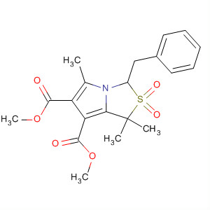 929098-70-4  1H,3H-Pyrrolo[1,2-c]thiazole-6,7-dicarboxylic acid,1,1,5-trimethyl-3-(phenylmethyl)-, 6,7-dimethyl ester, 2,2-dioxide