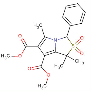 929098-71-5  1H,3H-Pyrrolo[1,2-c]thiazole-6,7-dicarboxylic acid,1,1,5-trimethyl-3-phenyl-, 6,7-dimethyl ester, 2,2-dioxide