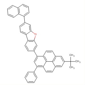 929100-55-0  Dibenzofuran,3-[7-(1,1-dimethylethyl)-3-phenyl-1-pyrenyl]-7-(1-naphthalenyl)-