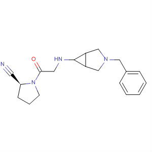 929105-23-7  2-Pyrrolidinecarbonitrile,1-[2-[[3-(phenylmethyl)-3-azabicyclo[3.1.0]hex-6-yl]amino]acetyl]-, (2S)-
