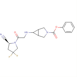 929105-24-8  3-Azabicyclo[3.1.0]hexane-3-carboxylic acid,6-[[2-[(2S)-2-cyano-4,4-difluoro-1-pyrrolidinyl]-2-oxoethyl]amino]-,phenyl ester, (6-exo)-