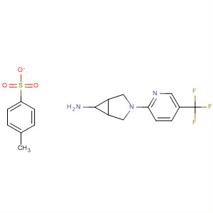 929106-49-0  3-Azabicyclo[3.1.0]hexan-6-amine, 3-[5-(trifluoromethyl)-2-pyridinyl]-,4-methylbenzenesulfonate (1:1)