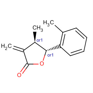 929110-97-4  2(3H)-Furanone, dihydro-4-methyl-3-methylene-5-(2-methylphenyl)-,(4R,5R)-rel- 929110-97-4  2(3H)-Furanone, dihydro-4-methyl-3-methylene-5-(2-methylphenyl)-,(4R,5R)-rel-